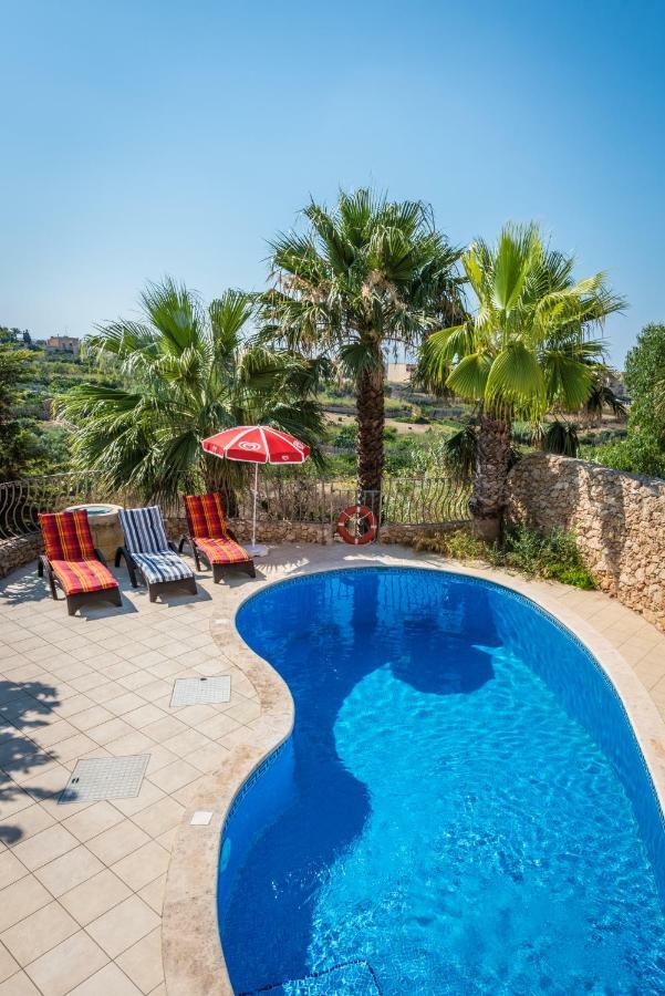 Sunset - Holiday Farmhouse With Large Private Pool In Island Of Gozo ナダ エクステリア 写真