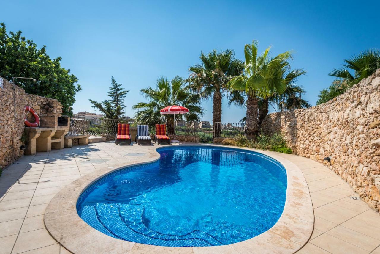 Sunset - Holiday Farmhouse With Large Private Pool In Island Of Gozo ナダ エクステリア 写真